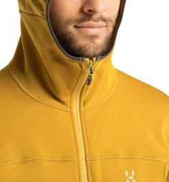 Haglöfs Betula Hood Men- Jackor|Fleece · Mellanlager