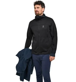 Haglöfs Betula Hood Men- Jackor|Fleece · Mellanlager