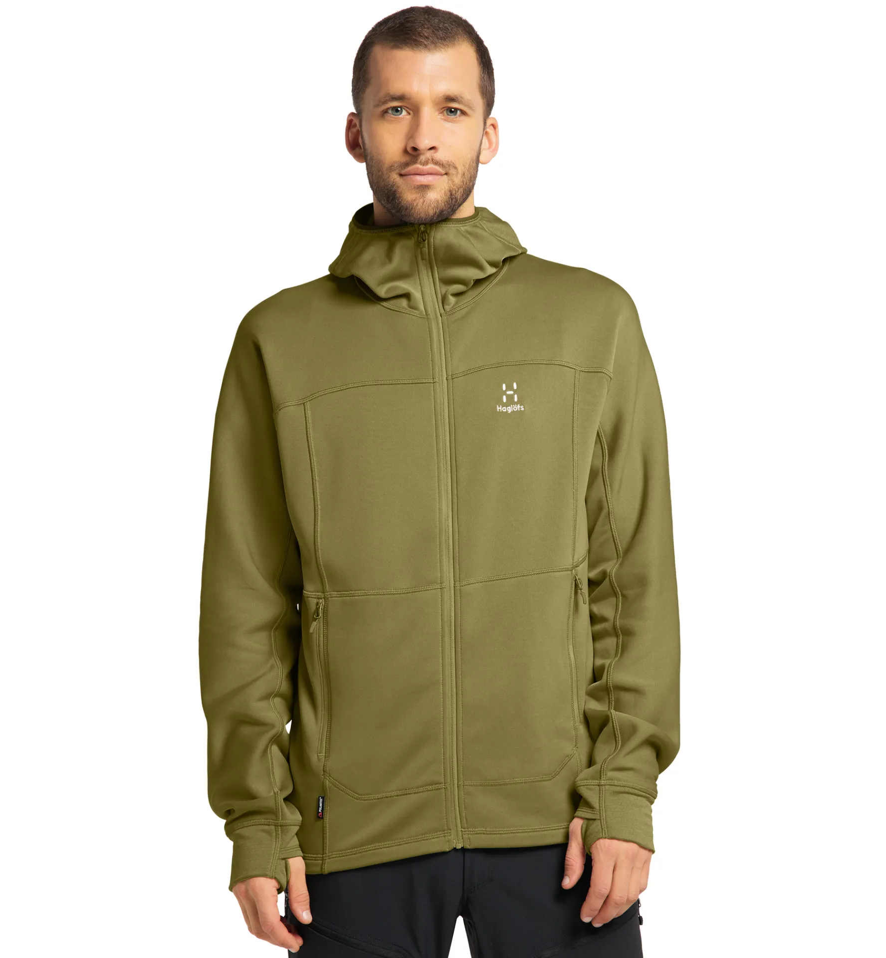 Haglöfs Betula Hood Men- Jackor|Fleece · Mellanlager