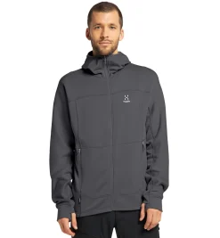 Haglöfs Betula Hood Men- Jackor|Fleece · Mellanlager