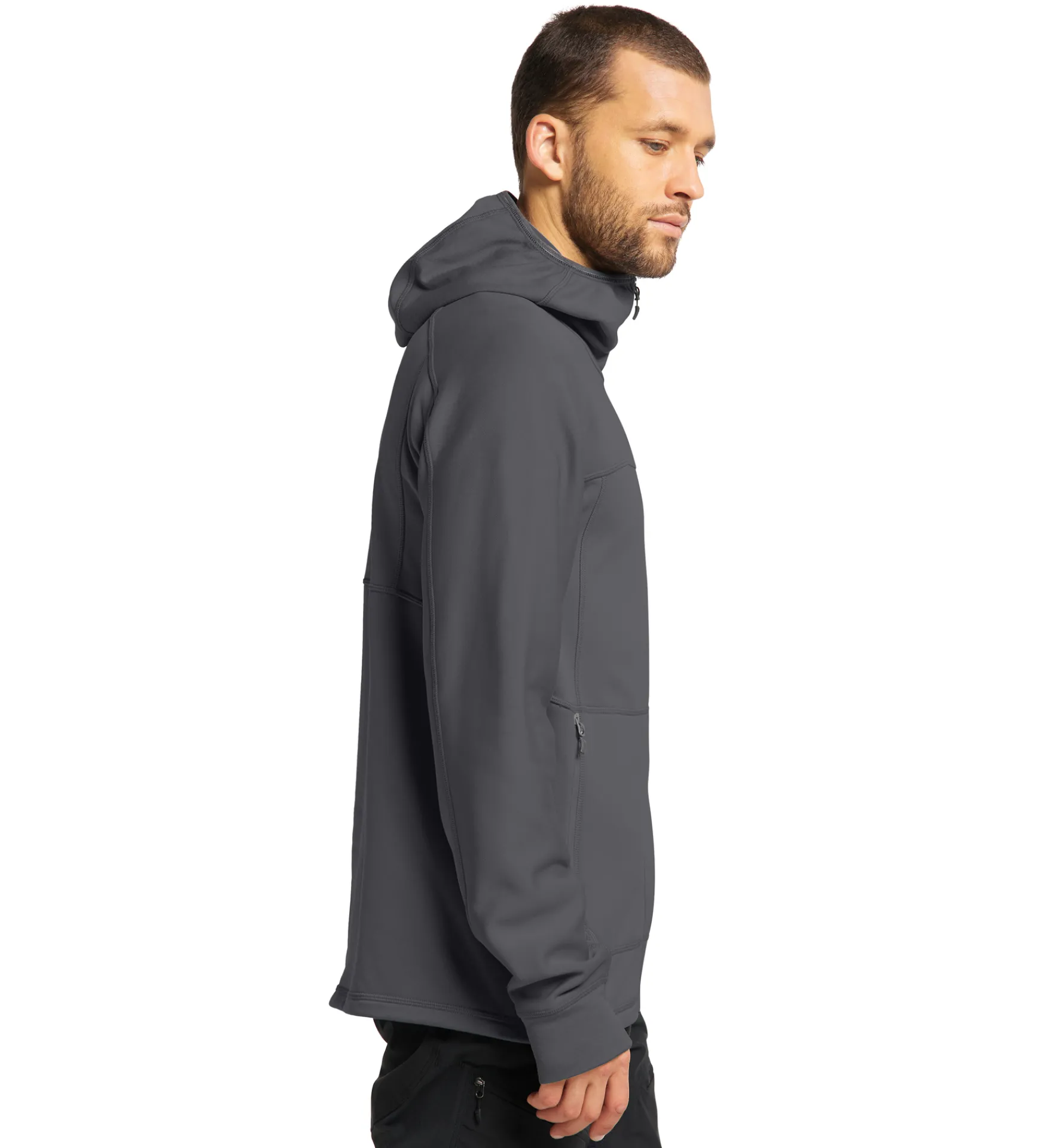 Haglöfs Betula Hood Men- Jackor|Fleece · Mellanlager