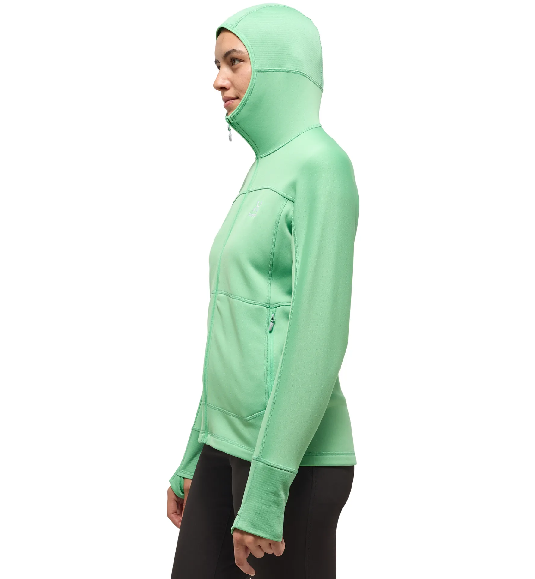 Haglöfs Betula Hood Women- Jackor|Fleece · Mellanlager
