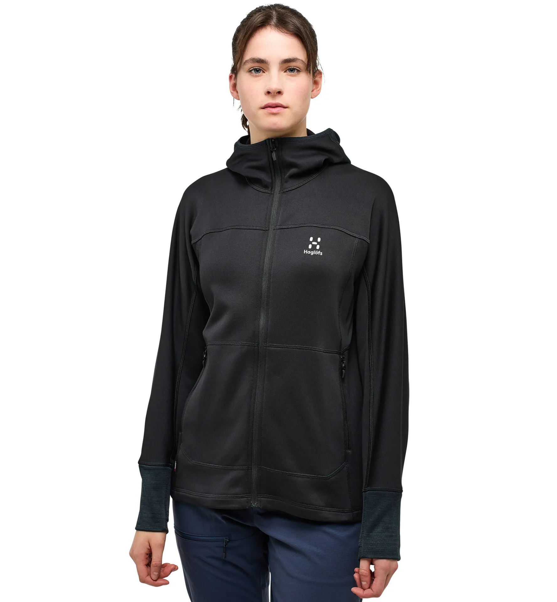 Haglöfs Betula Hood Women- Jackor|Fleece · Mellanlager