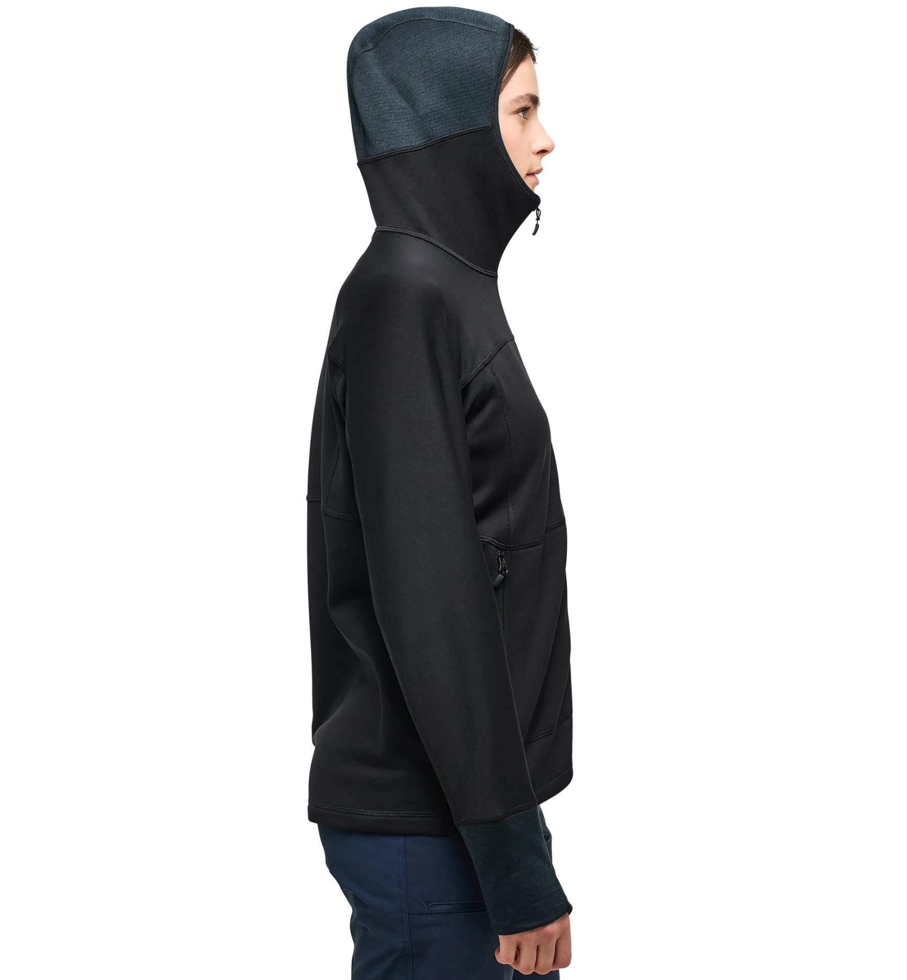Haglöfs Betula Hood Women- Jackor|Fleece · Mellanlager