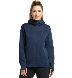 Haglöfs Betula Hood Women- Jackor|Fleece · Mellanlager