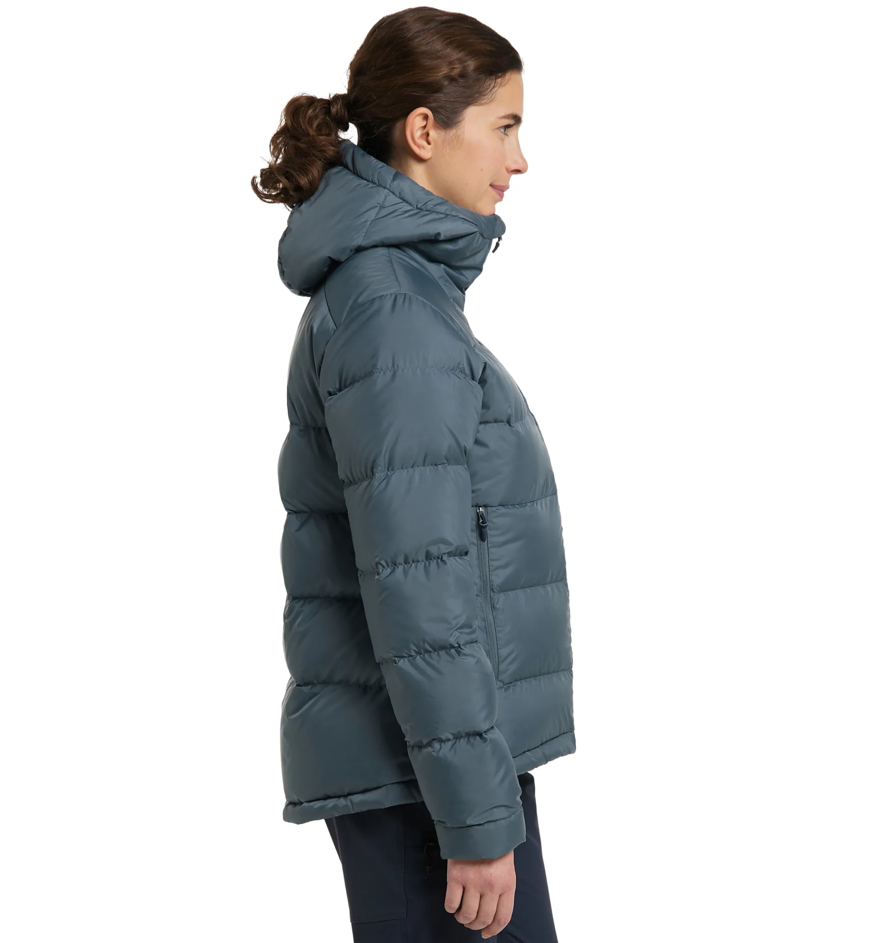 Haglöfs Bield Down Hood Women- Jackor|Vandring