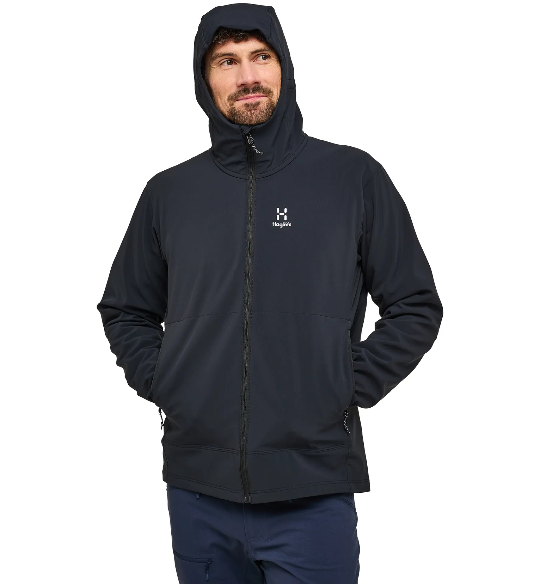 Haglöfs Chilly Softshell Hood Men- Jackor|Vandring