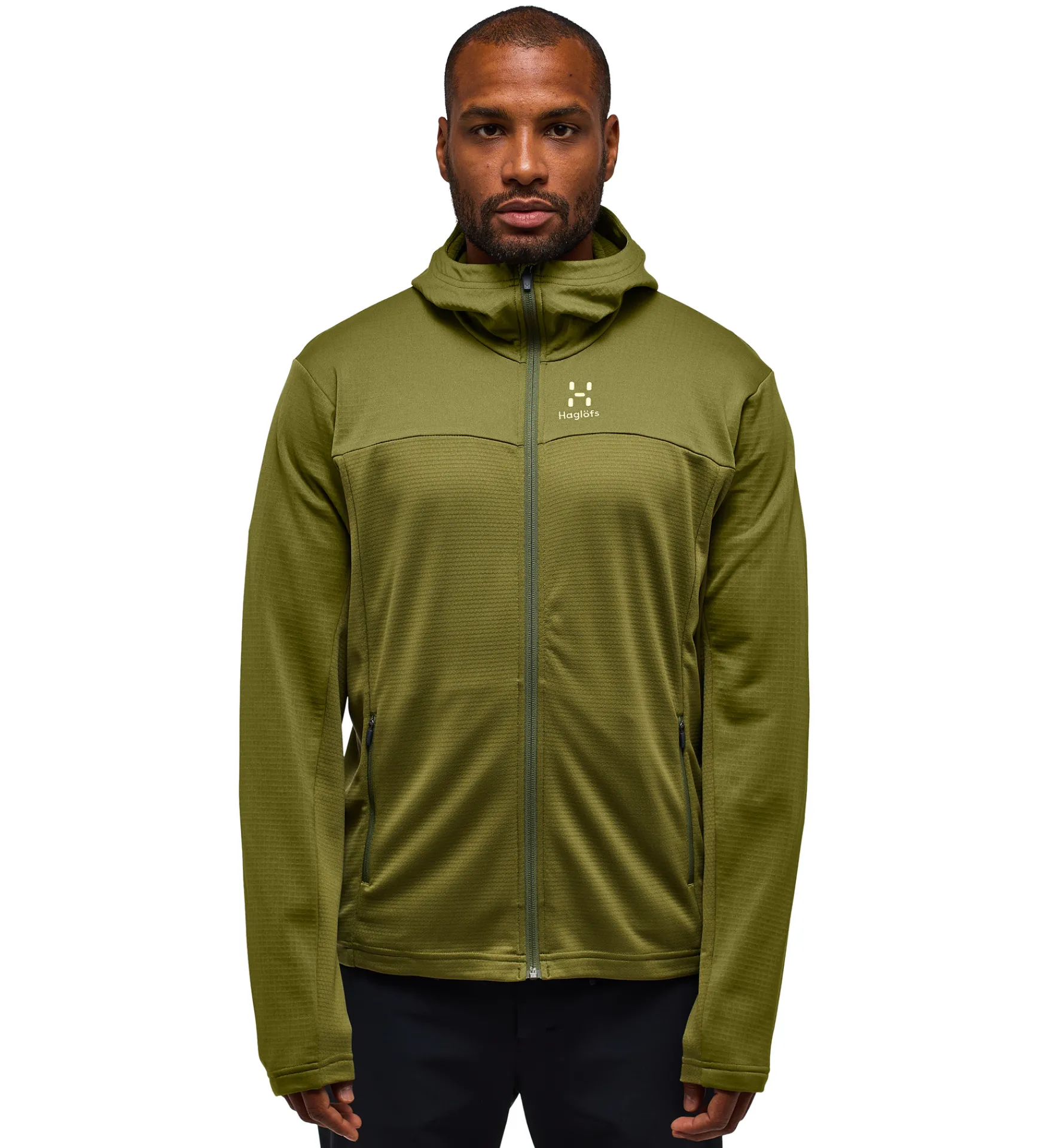 Haglöfs Lark Mid Hood Men- Jackor|Fleece · Mellanlager
