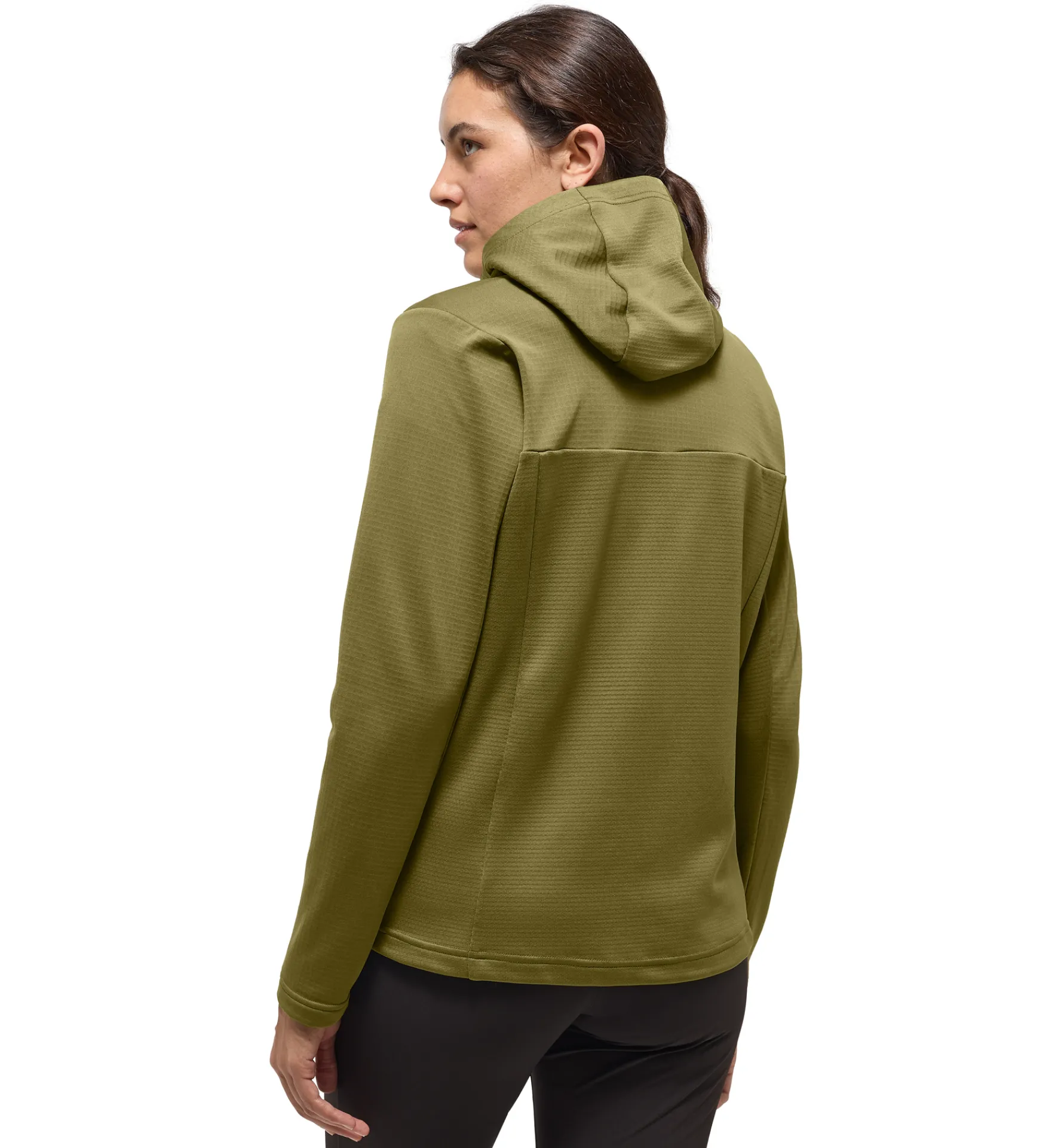 Haglöfs Lark Mid Hood Women- Jackor|Fleece · Mellanlager