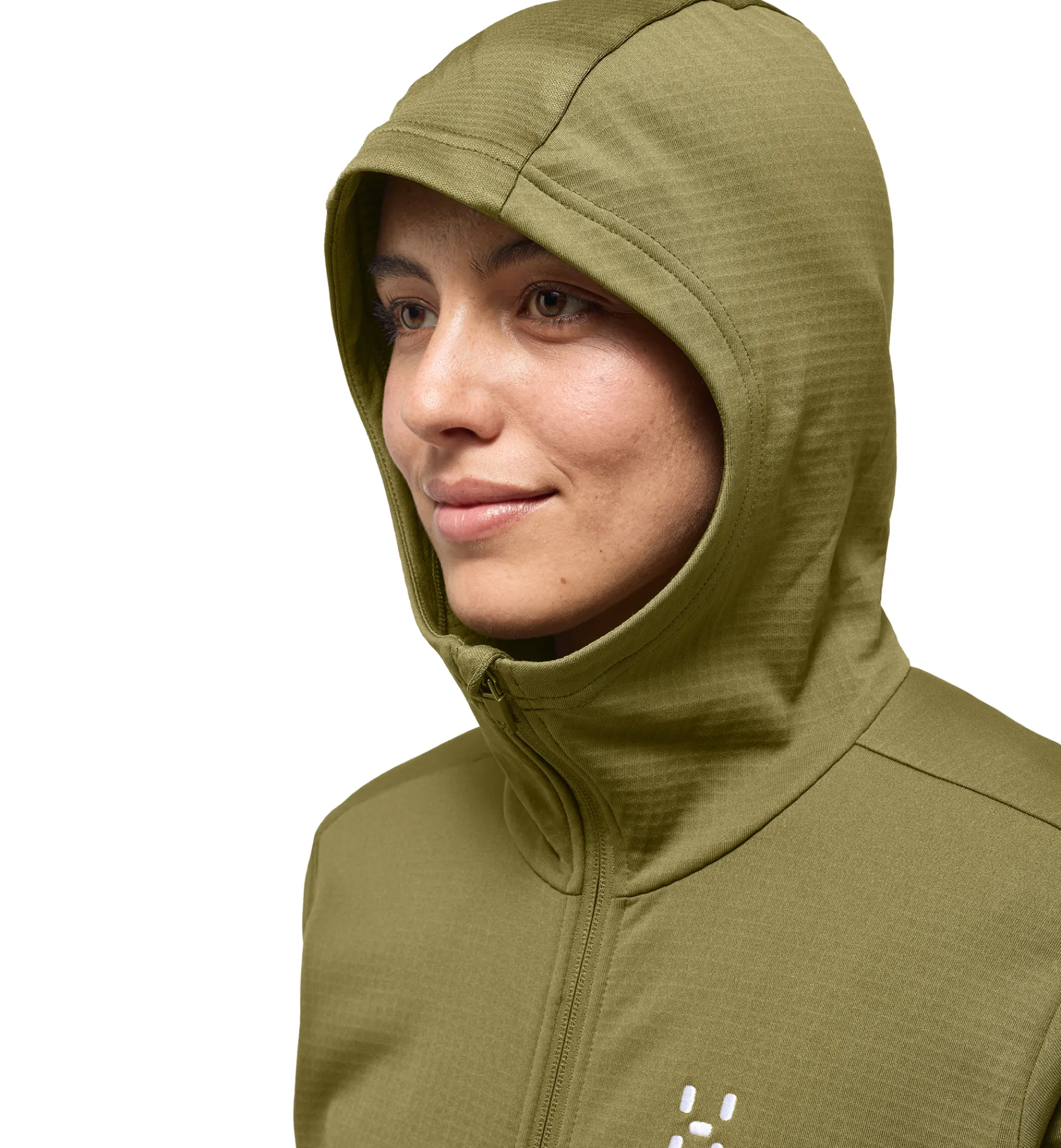 Haglöfs Lark Mid Hood Women- Jackor|Fleece · Mellanlager