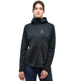 Haglöfs Lark Mid Hood Women- Jackor|Fleece · Mellanlager
