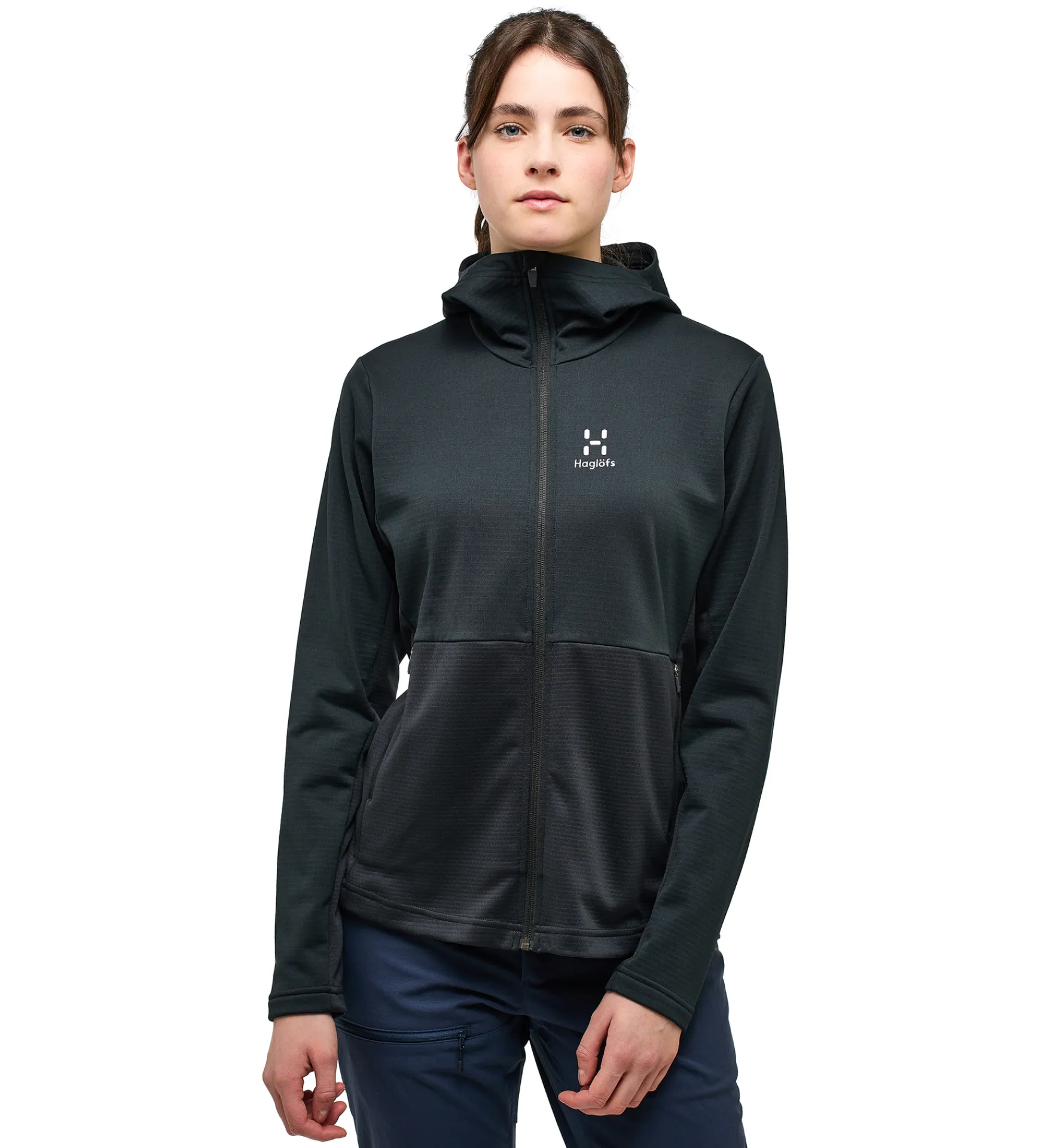 Haglöfs Lark Mid Hood Women- Jackor|Fleece · Mellanlager