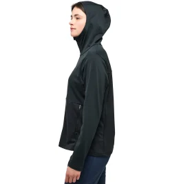 Haglöfs Lark Mid Hood Women- Jackor|Fleece · Mellanlager
