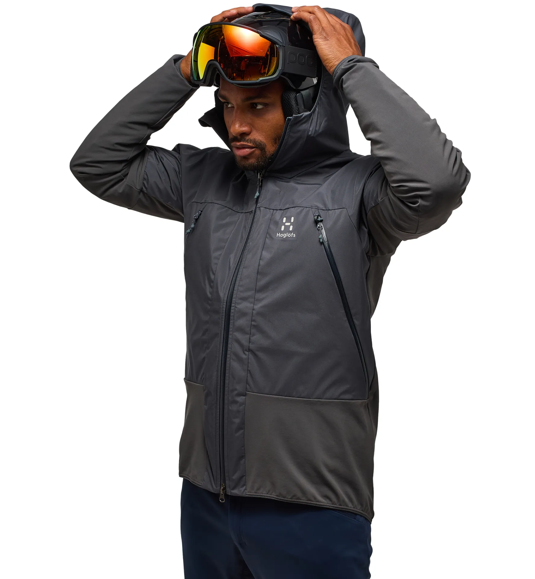 Haglöfs L.I.M Hybrid Touring Hood Men- Jackor|Skidor · Snowboard