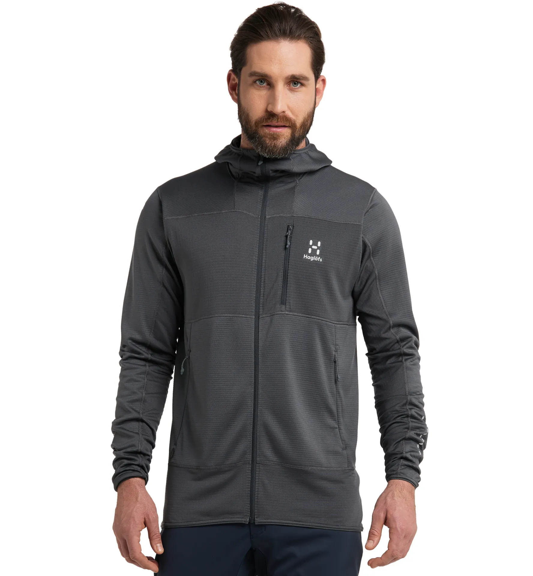 Haglöfs L.I.M Mid Fast Hood Men- Jackor|Fleece · Mellanlager