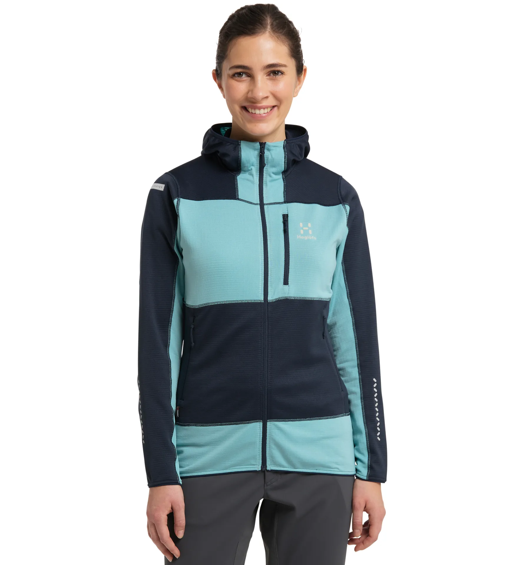 Haglöfs L.I.M Mid Fast Hood Women- Jackor|Fleece · Mellanlager
