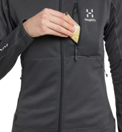 Haglöfs L.I.M Mid Fast Hood Women- Jackor|Fleece · Mellanlager