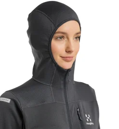 Haglöfs L.I.M Mid Fast Hood Women- Jackor|Fleece · Mellanlager