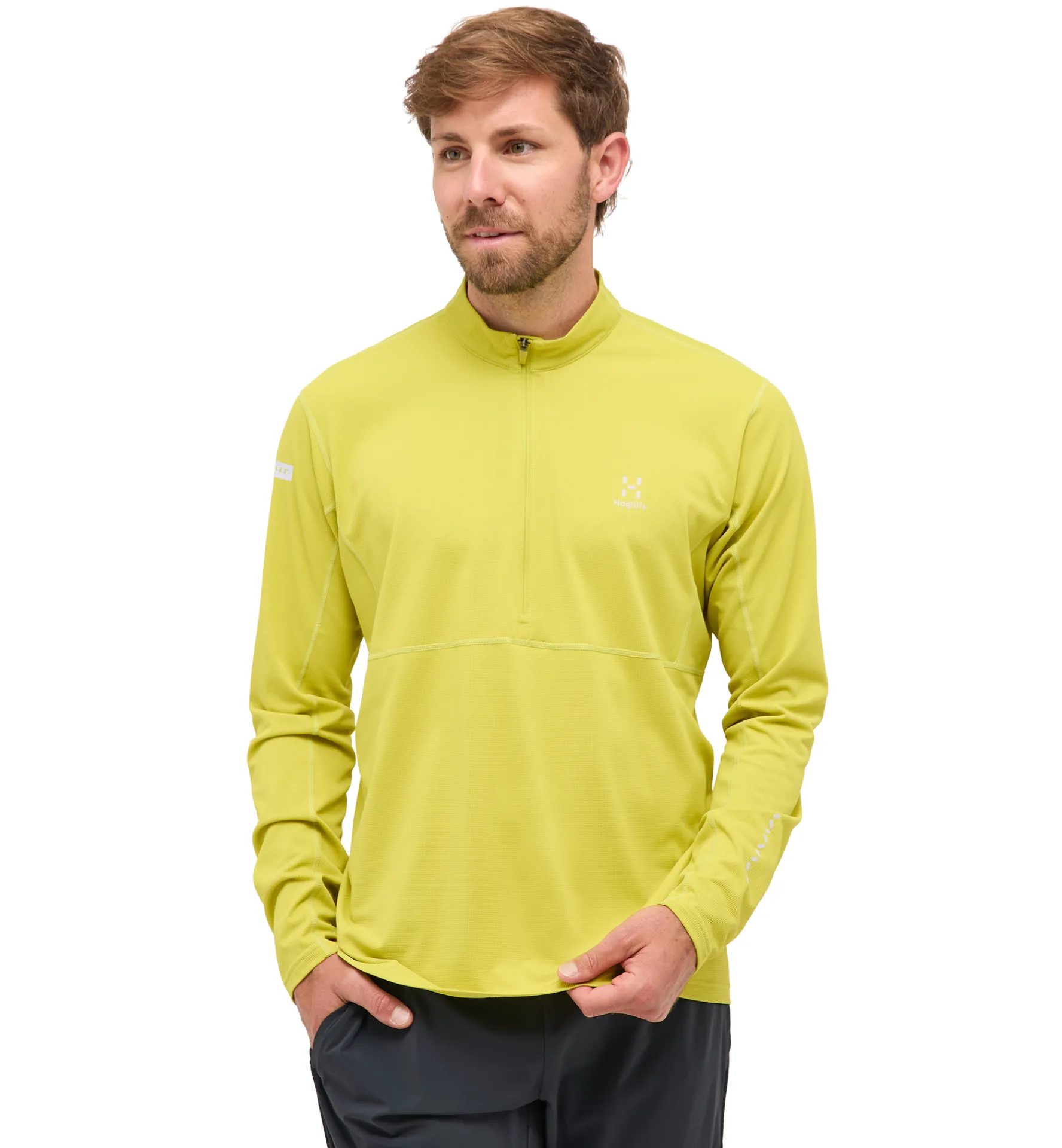 Haglöfs L.I.M Tempo Trail Halfzip Men- Fleece · Mellanlager