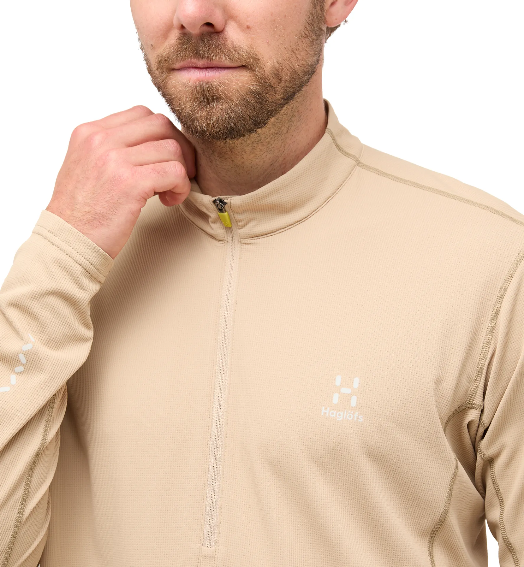 Haglöfs L.I.M Tempo Trail Halfzip Men- Fleece · Mellanlager