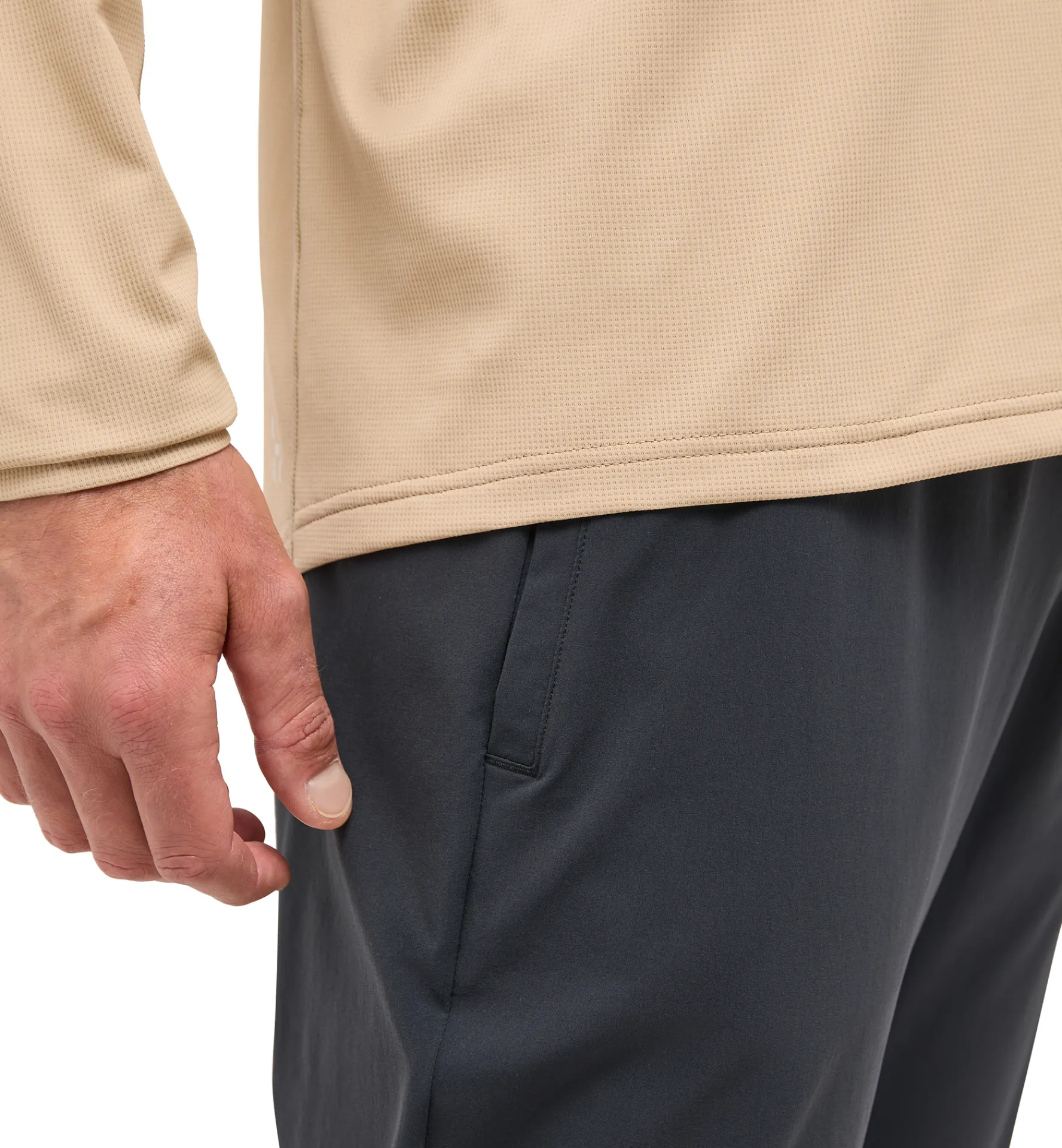 Haglöfs L.I.M Tempo Trail Halfzip Men- Fleece · Mellanlager