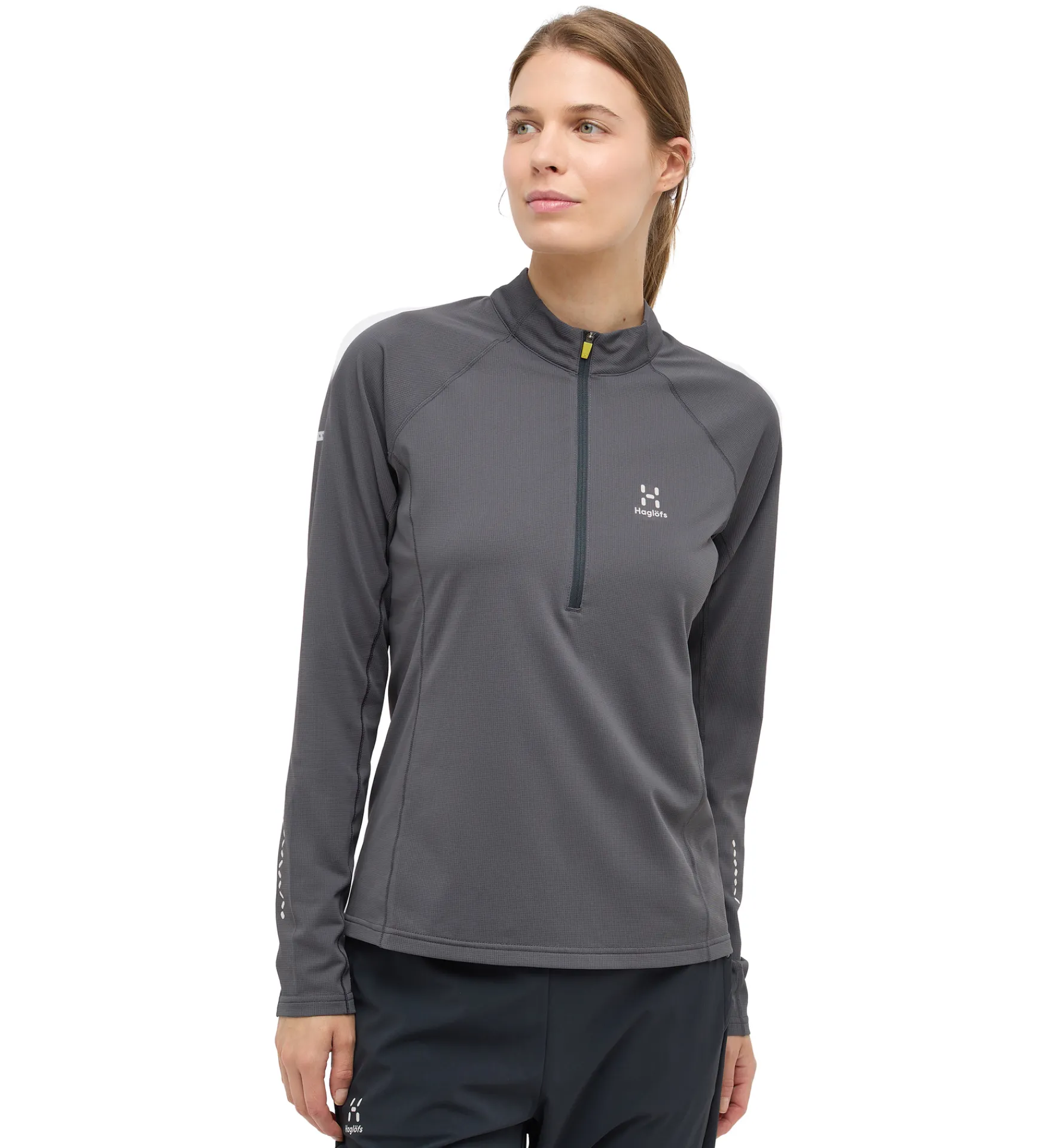 Haglöfs L.I.M Tempo Trail Halfzip Women- Fleece · Mellanlager