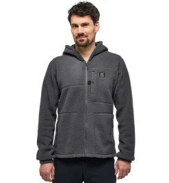Haglöfs Malung Pile Hood Men- Jackor|Fleece · Mellanlager