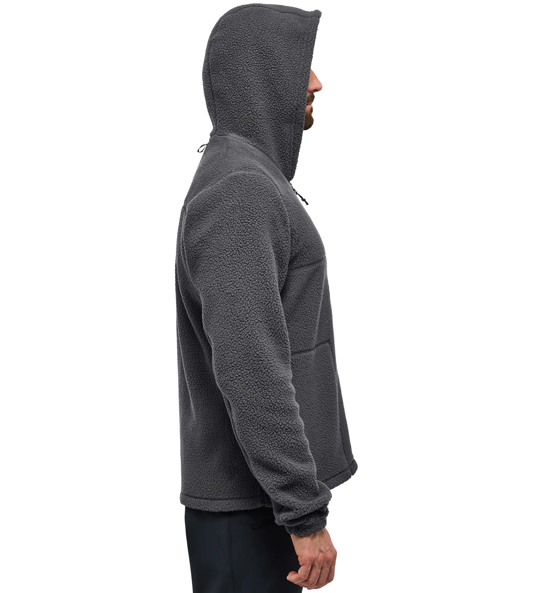 Haglöfs Malung Pile Hood Men- Jackor|Fleece · Mellanlager