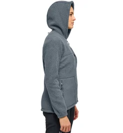 Haglöfs Malung Pile Hood Women- Jackor|Fleece · Mellanlager