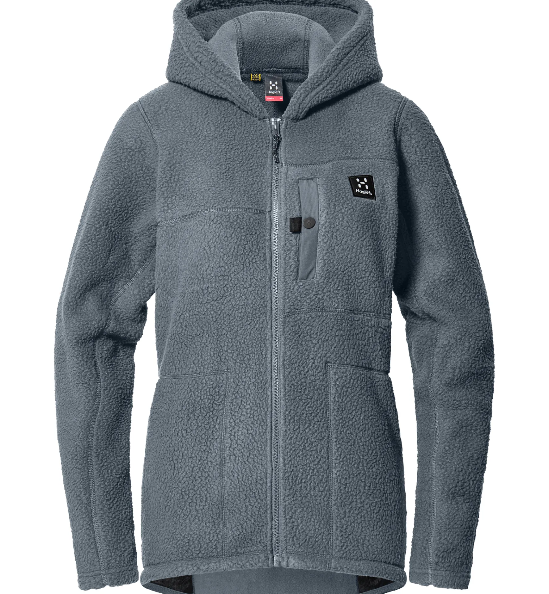 Haglöfs Malung Pile Hood Women- Jackor|Fleece · Mellanlager