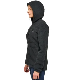 Haglöfs Malung Pile Hood Women- Jackor|Fleece · Mellanlager