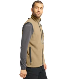 Haglöfs Malung Pile Vest Men- Jackor|Fleece · Mellanlager