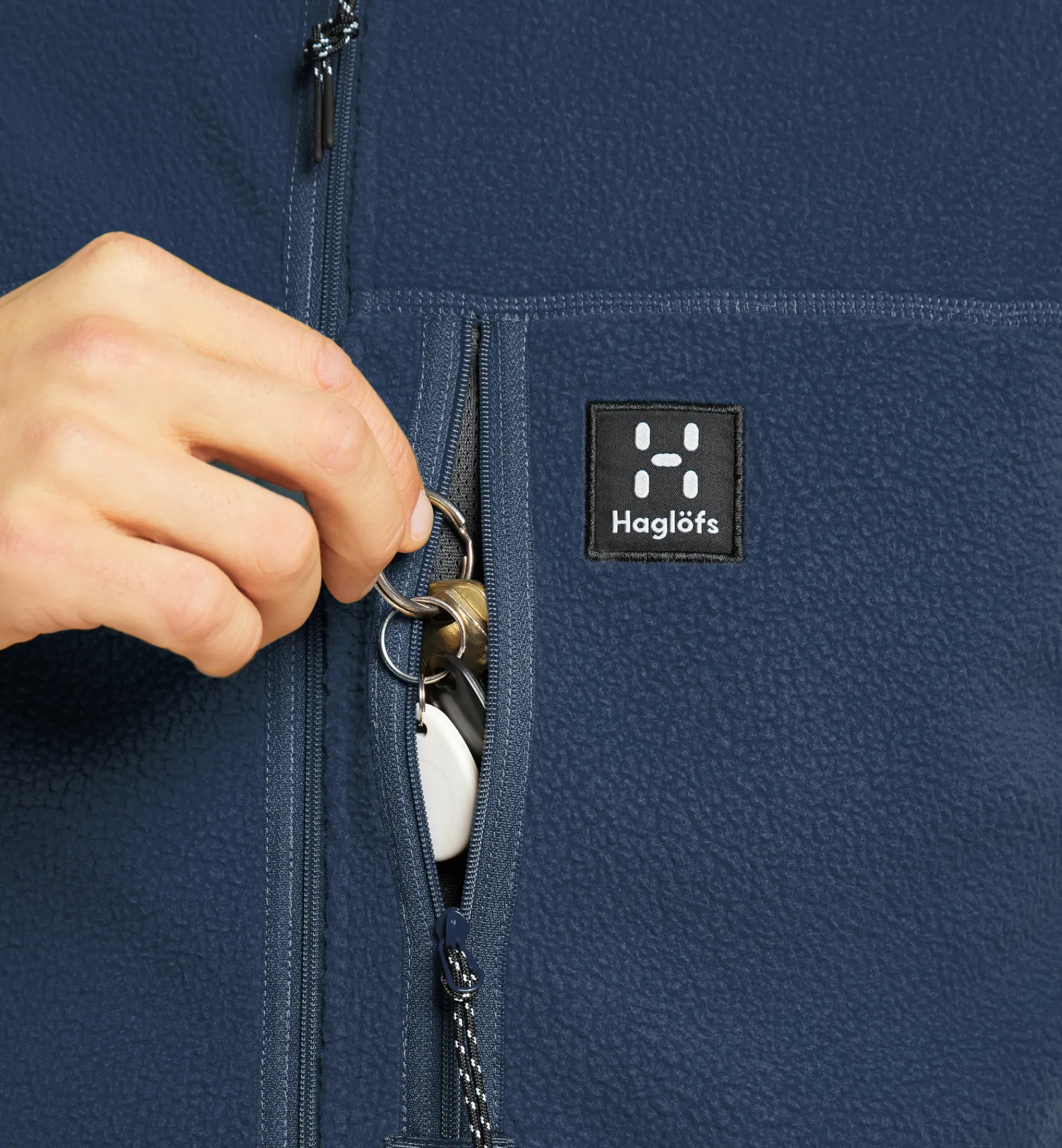 Haglöfs Malung Pile Vest Men- Jackor|Fleece · Mellanlager