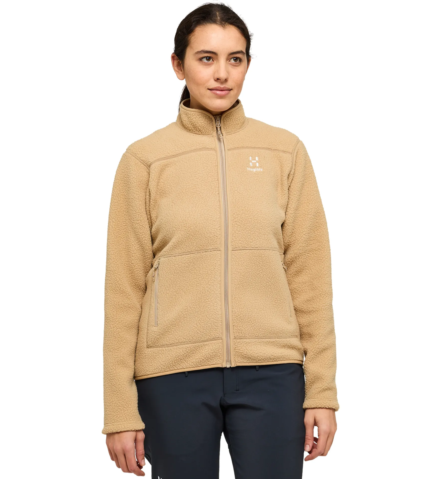 Haglöfs Mossa Pile Jacket Women- Jackor|Fleece · Mellanlager