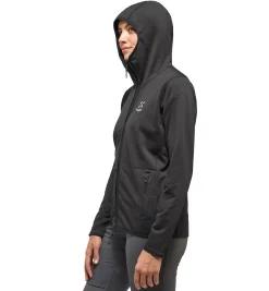 Haglöfs Mulet Mid Hood Women- Jackor|Fleece · Mellanlager