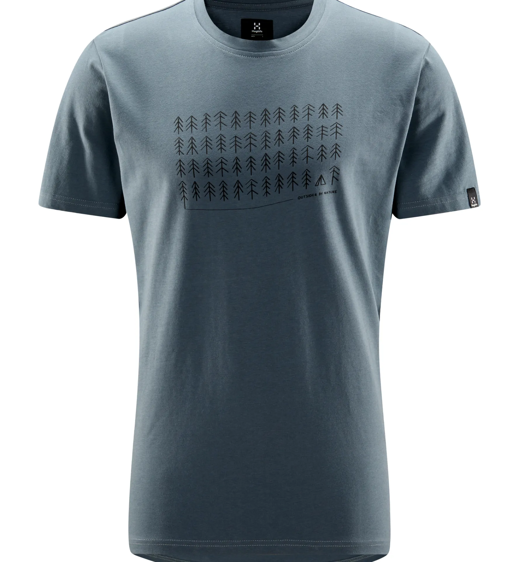 Haglöfs Outsider By Nature Print Tee Men- Tröjor · T-Shirts|Vandring