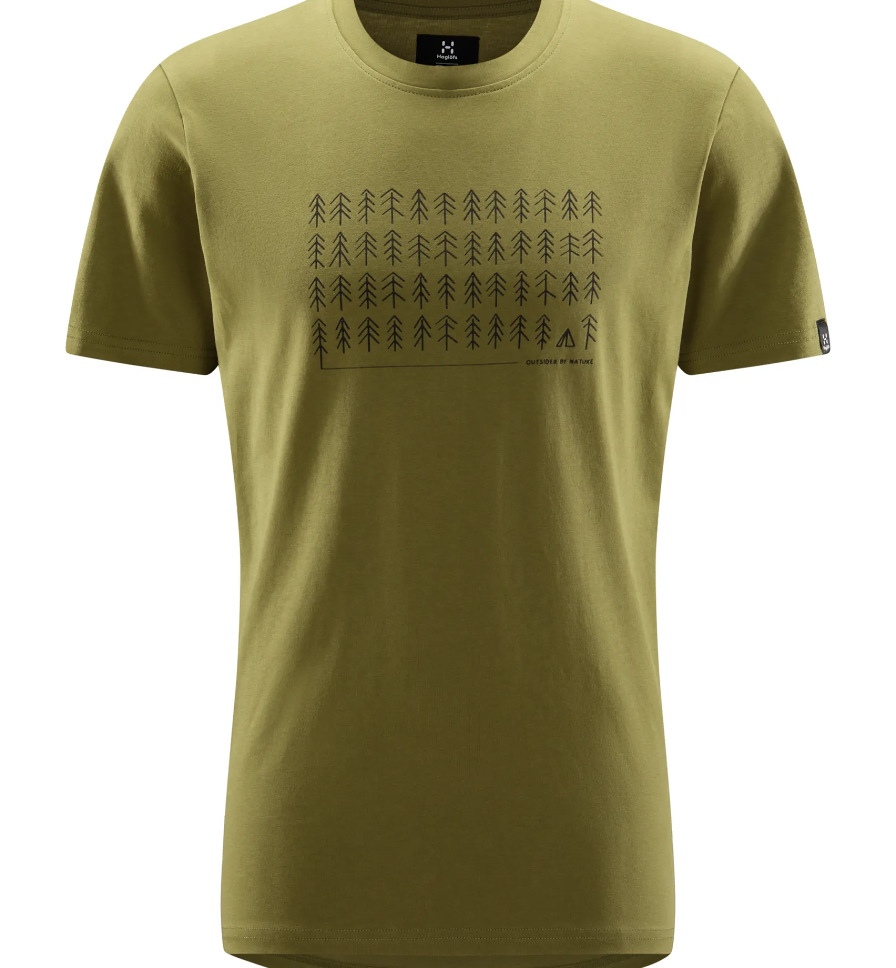 Haglöfs Outsider By Nature Print Tee Men- Tröjor · T-Shirts|Vandring