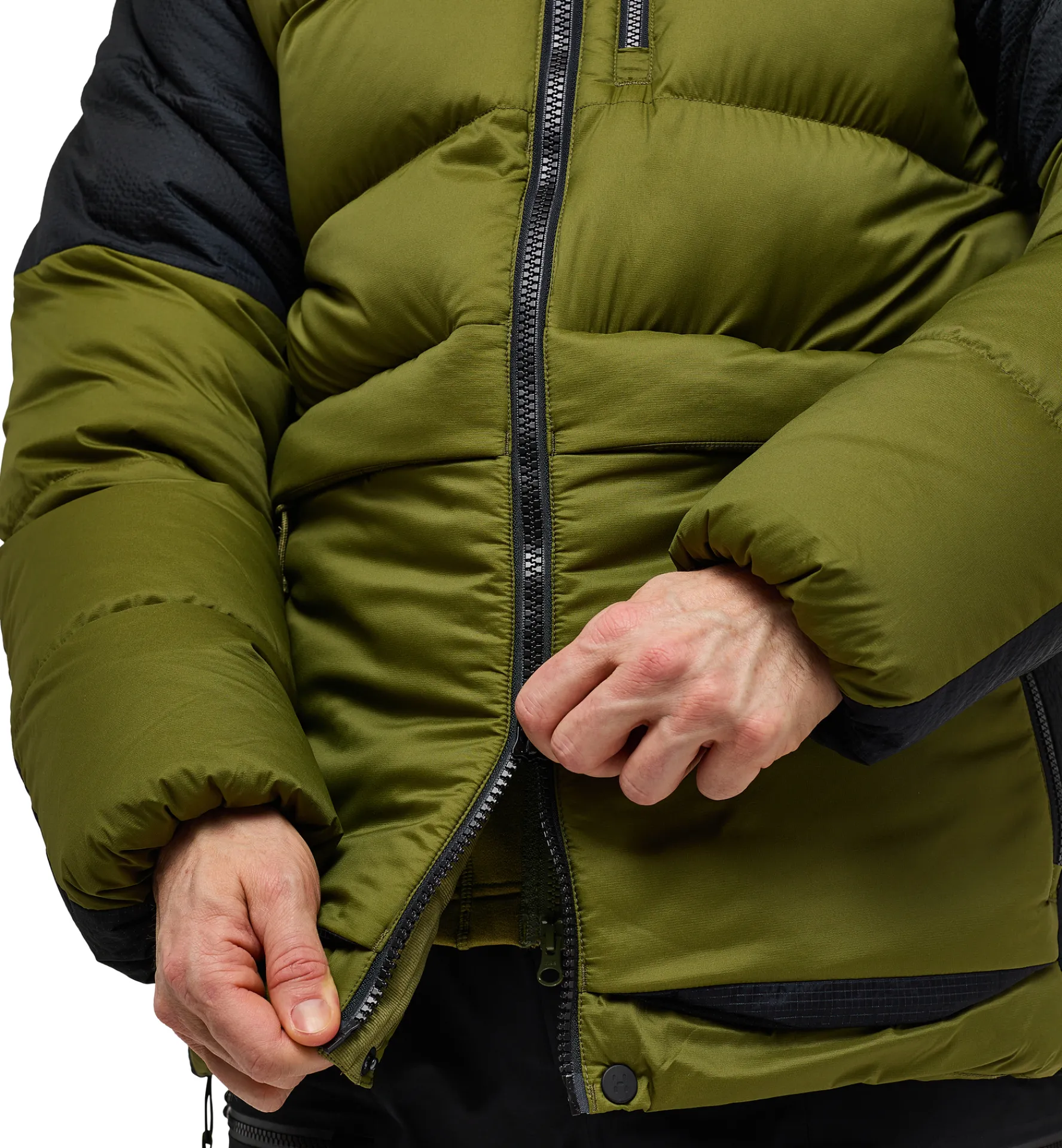 Haglöfs Riksgränsen Down 850 Hood Men- Jackor|Skidor · Snowboard