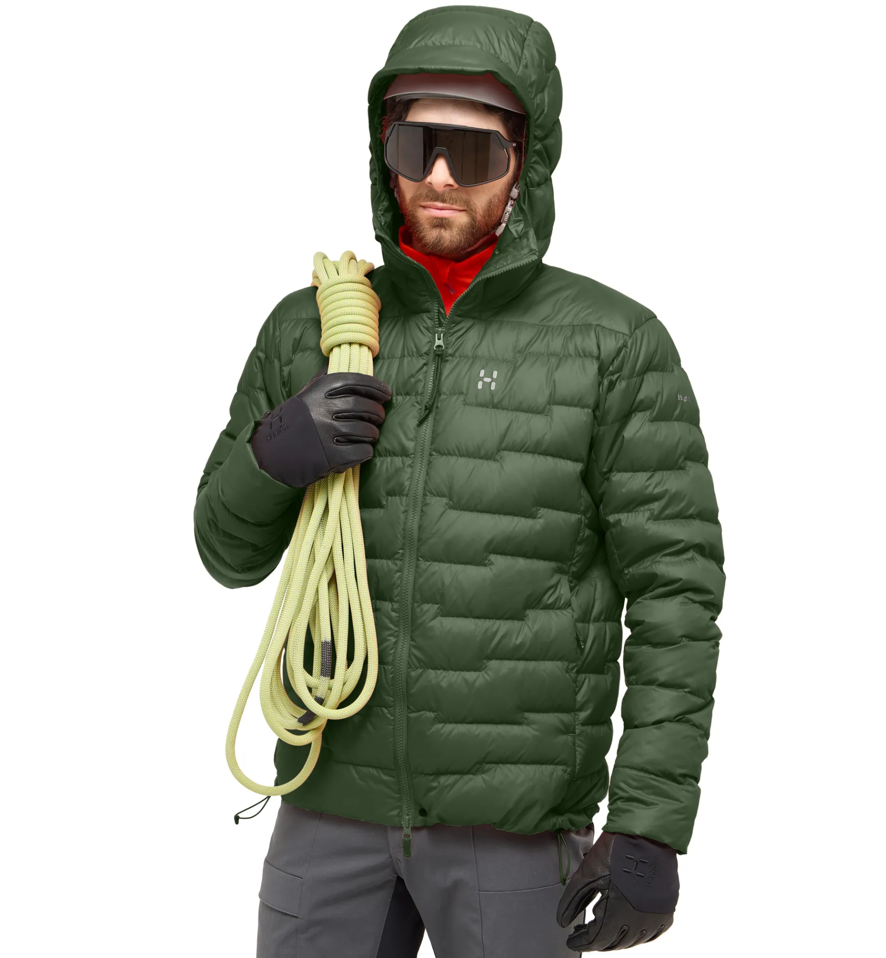 Haglöfs ROC Flash Down Hood Men- Jackor|Alpinism