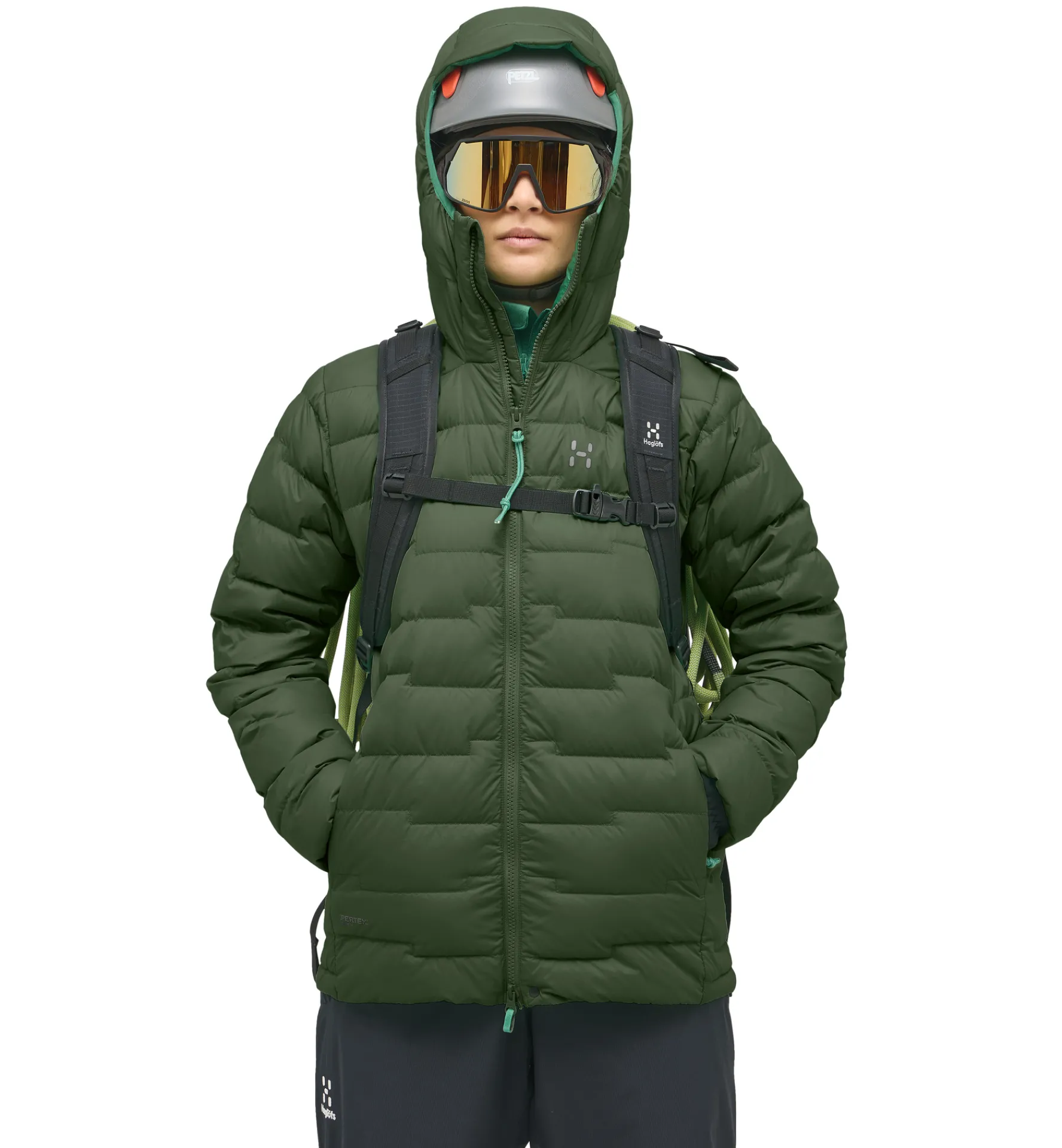 Haglöfs ROC Flash Down Hood Women- Jackor|Alpinism
