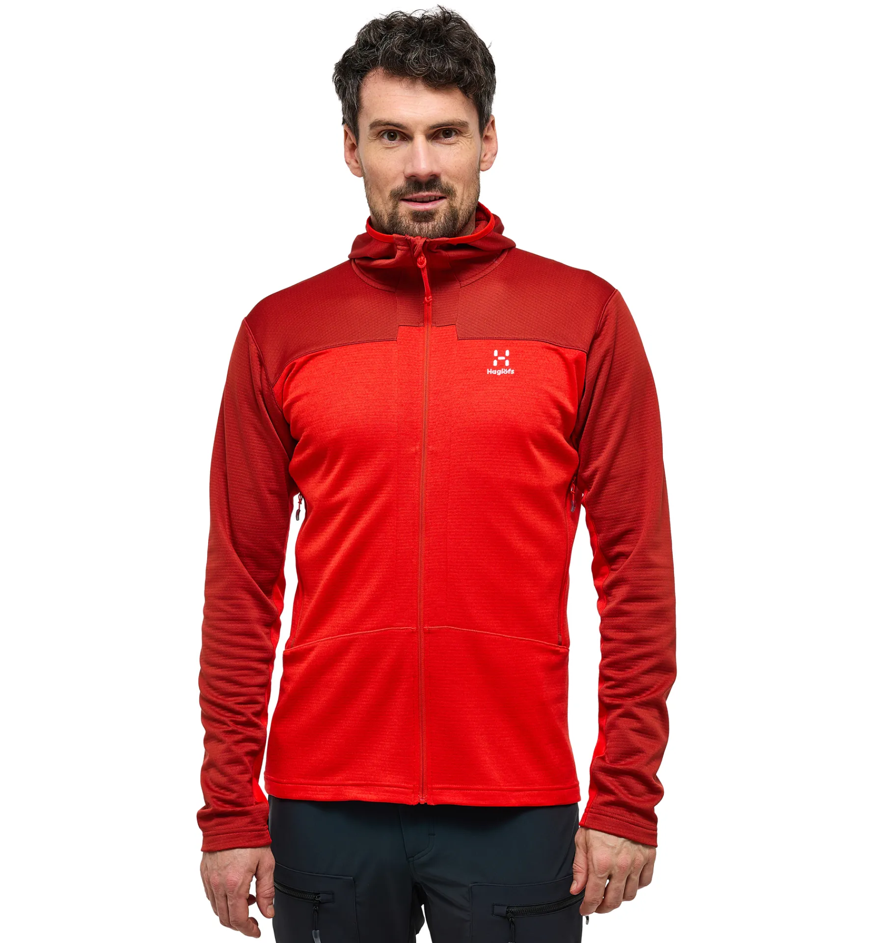 Haglöfs ROC Flash Mid Hood Men- Jackor|Fleece · Mellanlager