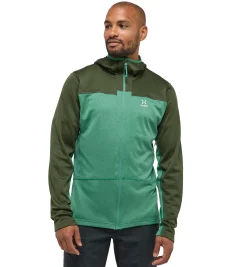 Haglöfs ROC Flash Mid Hood Men- Jackor|Fleece · Mellanlager