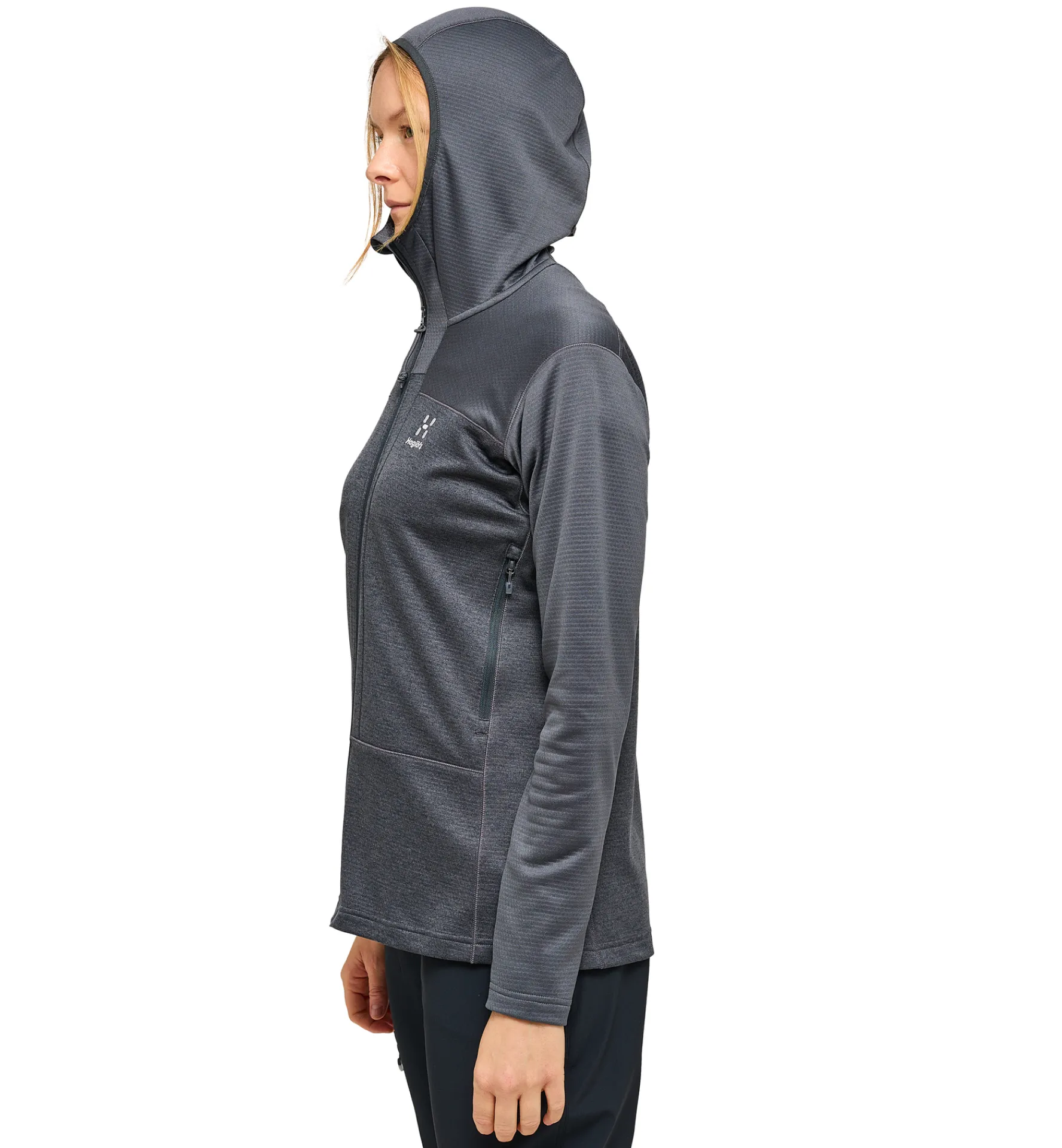 Haglöfs ROC Flash Mid Hood Women- Jackor|Fleece · Mellanlager