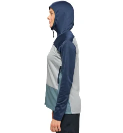 Haglöfs ROC Flash Mid Hood Women- Jackor|Fleece · Mellanlager