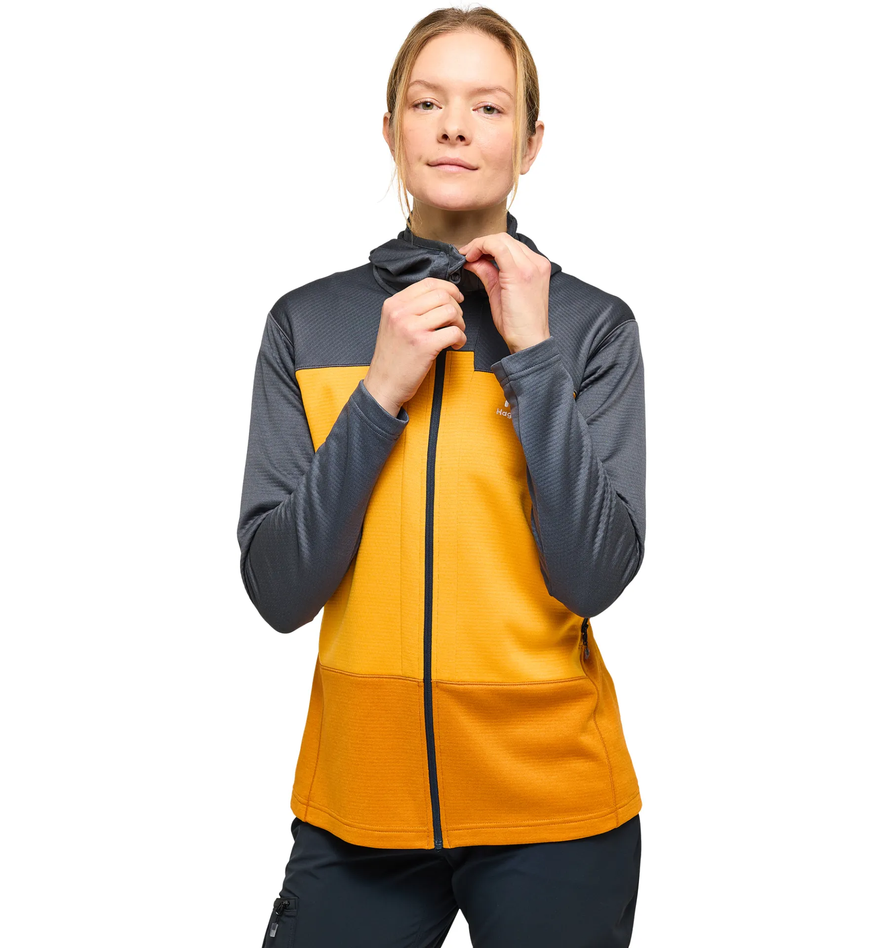 Haglöfs ROC Flash Mid Hood Women- Jackor|Fleece · Mellanlager