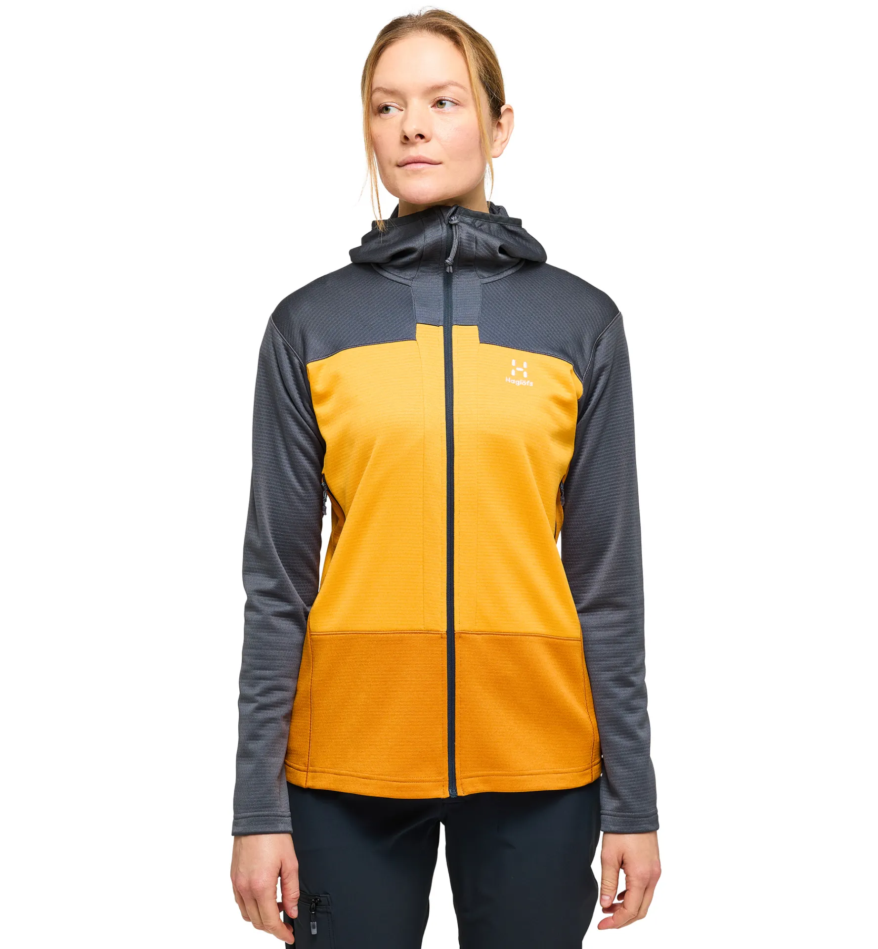 Haglöfs ROC Flash Mid Hood Women- Jackor|Fleece · Mellanlager