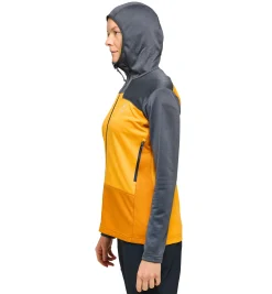 Haglöfs ROC Flash Mid Hood Women- Jackor|Fleece · Mellanlager