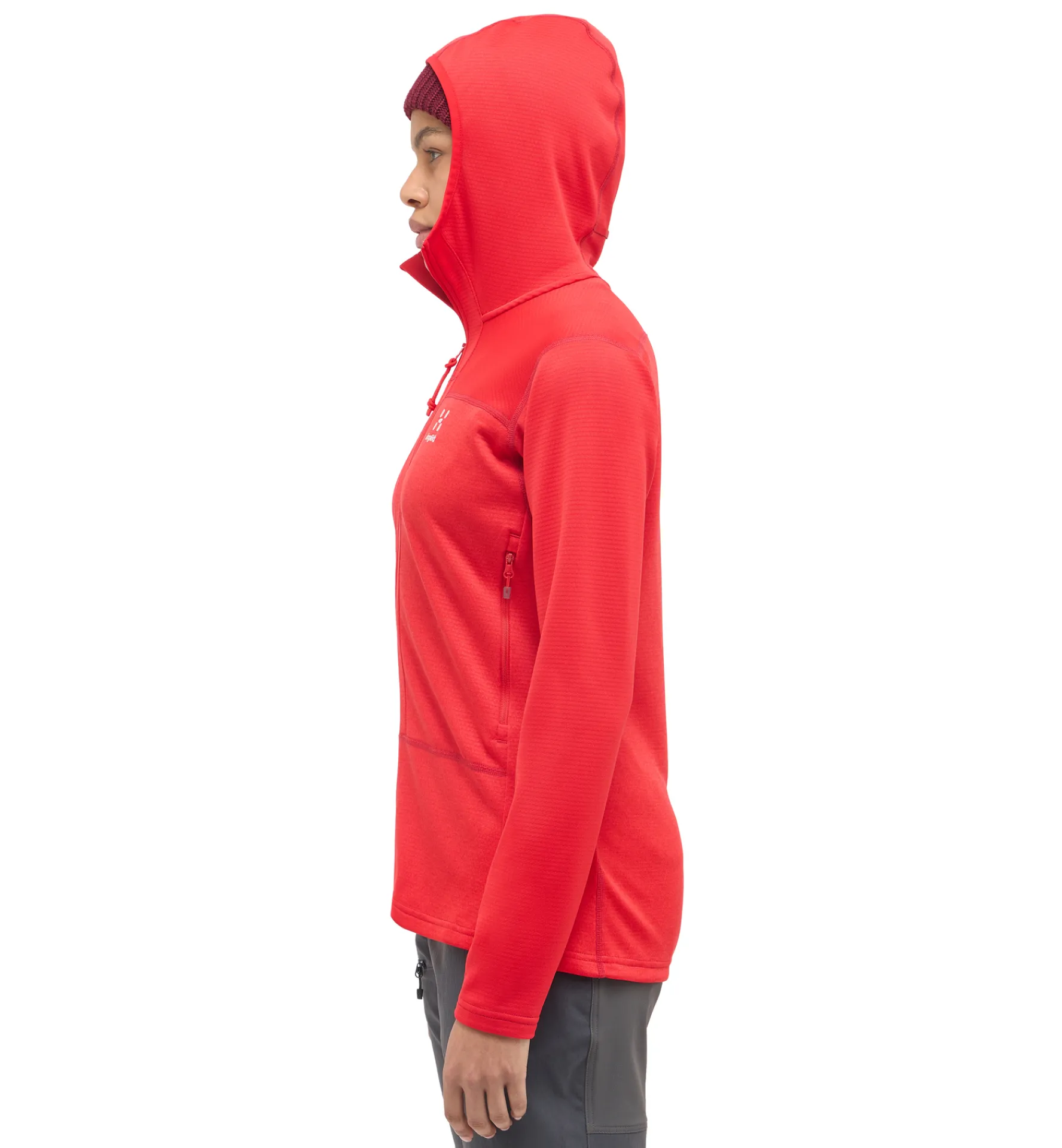 Haglöfs ROC Flash Mid Hood Women- Jackor|Fleece · Mellanlager