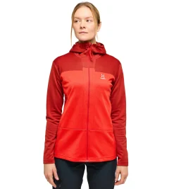 Haglöfs ROC Flash Mid Hood Women- Jackor|Fleece · Mellanlager