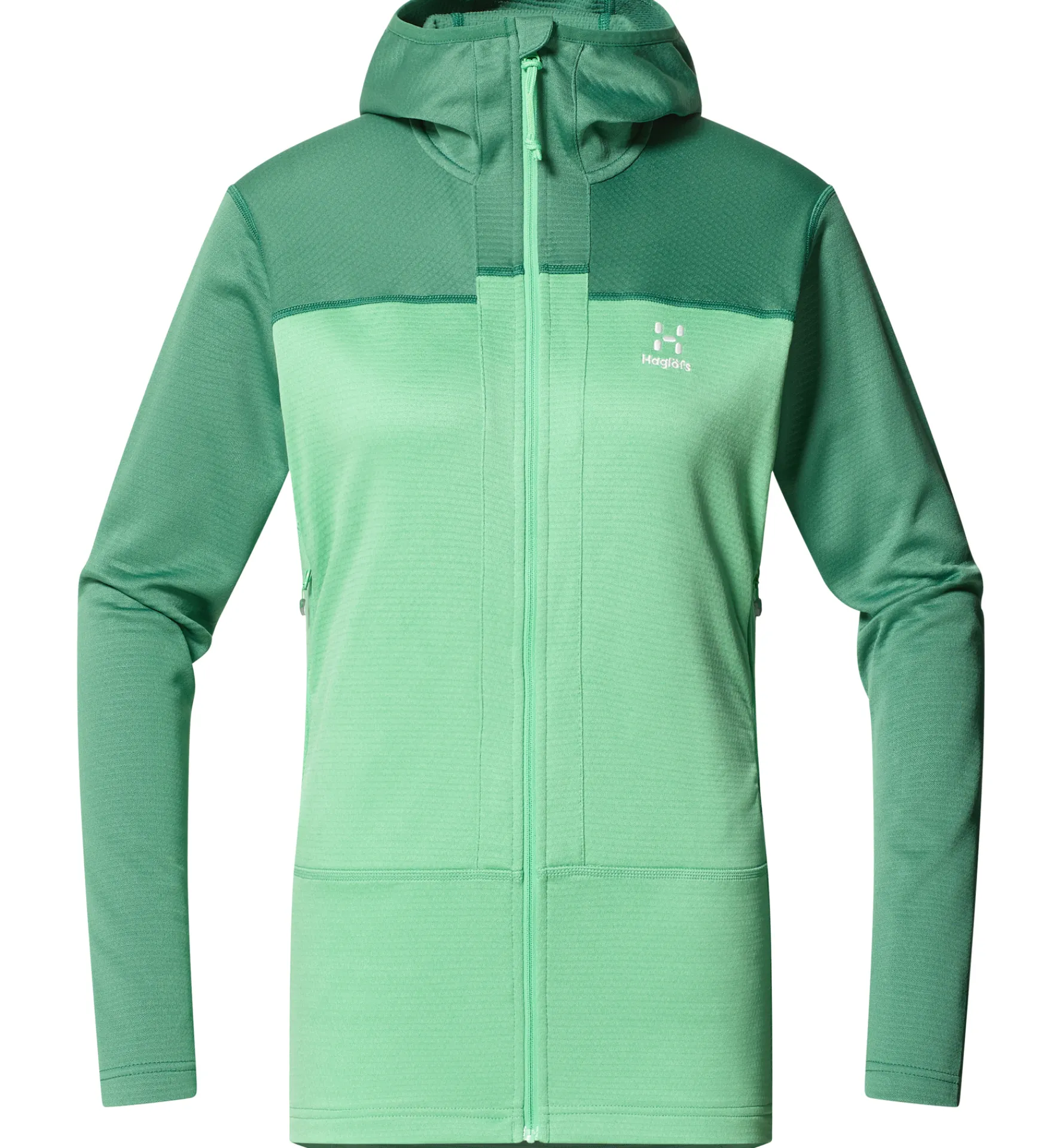 Haglöfs ROC Flash Mid Hood Women- Jackor|Fleece · Mellanlager